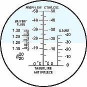 Refraktometer Kühlwasser Frostschutz Prüfer Prüfgerät Testgerät, Prüfgeräte/Messgeräte, Werkstattbedarf